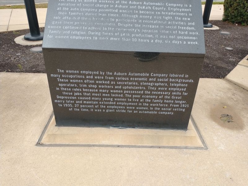 Women Employees Marker image. Click for full size.