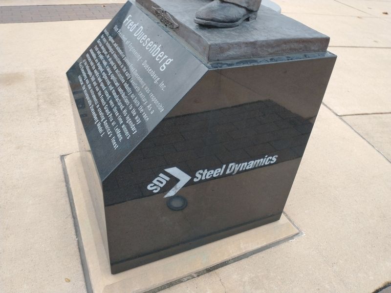 Fred Duesenberg Marker. Click for full size. Fred Duesenberg Marker image. Click for full size.