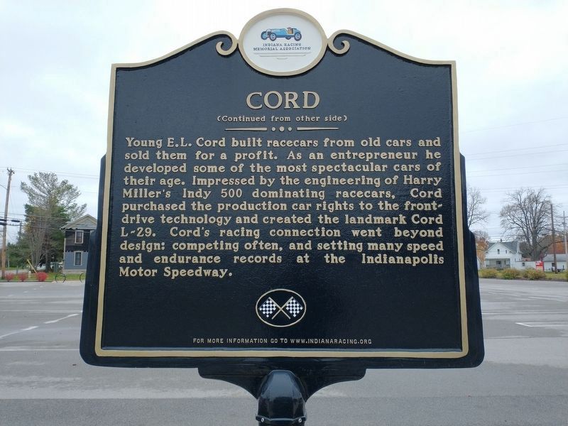 Cord side of the marker. Click for full size. Cord side of the marker image. Click for full size.