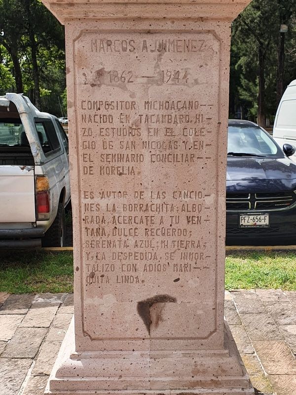 Marcos A. Jiménez Marker. Click for full size. Marcos A. Jiménez Marker image. Click for full size.