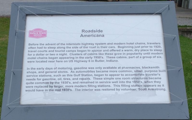 Roadside America Marker. Click for full size. Roadside America Marker image. Click for full size.