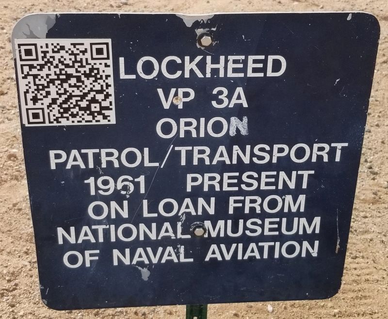 Lockheed VP-3A Orion Marker. Click for full size. Lockheed VP-3A Orion Marker image. Click for full size.