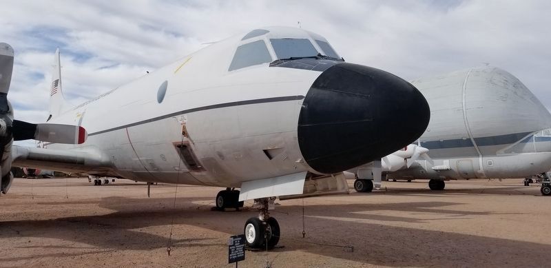The Lockheed VP-3A Orion and Marker. Click for full size. The Lockheed VP-3A Orion and Marker image. Click for full size.
