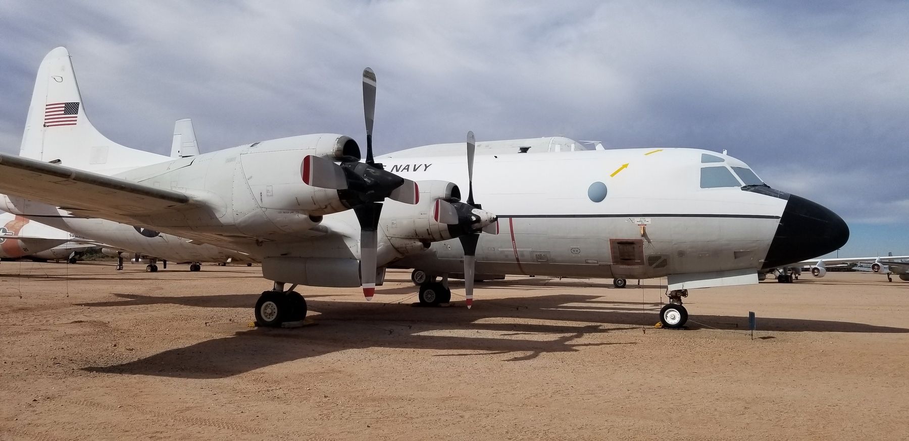 The Lockheed VP-3A Orion. Click for full size. The Lockheed VP-3A Orion image. Click for full size.
