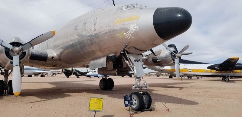 The Lockheed VC-121A Marker is the marker on the right of the two markers. Click for full size. The Lockheed VC-121A Marker is the marker on the right of the two markers image. Click for full size.