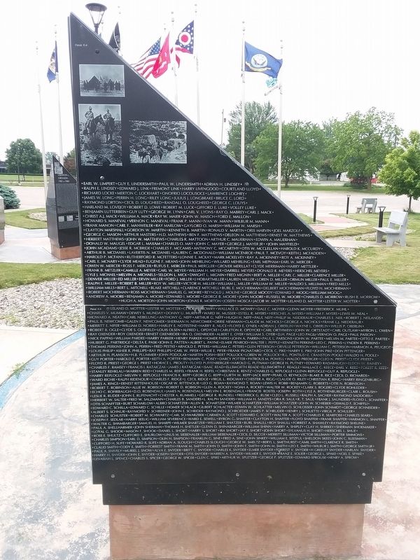 Williams County World War 1 Memorial image. Click for full size.