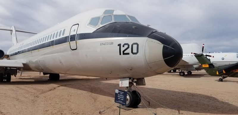 The Douglas C-9B and Marker image. Click for full size.