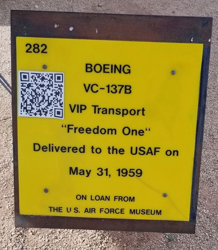 Boeing VC-137B Marker. Click for full size. Boeing VC-137B Marker image. Click for full size.