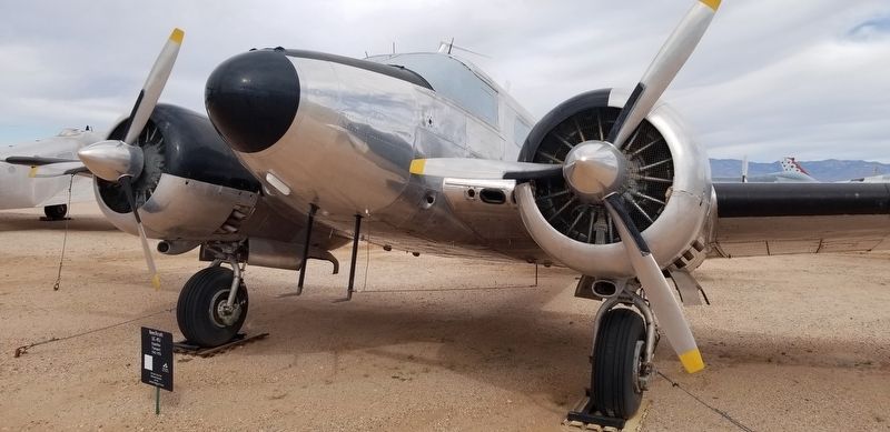 The Beechcraft UC-45J and Marker image. Click for full size.