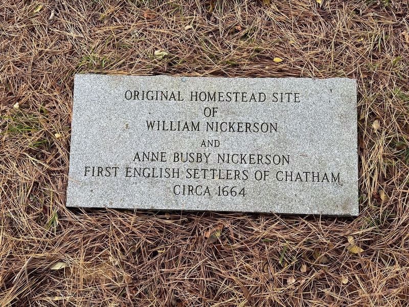 Site of First Settlers Home. Click for full size. Site of First Settlers Home image. Click for full size.