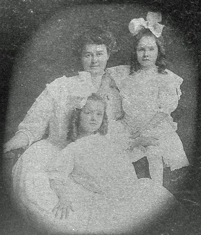 Marker detail: Louise Simpson, May Simpson & Katherine Fitzpatrick Wright. Click for full size. Marker detail: Louise Simpson, May Simpson & Katherine Fitzpatrick Wright image. Click for full size.