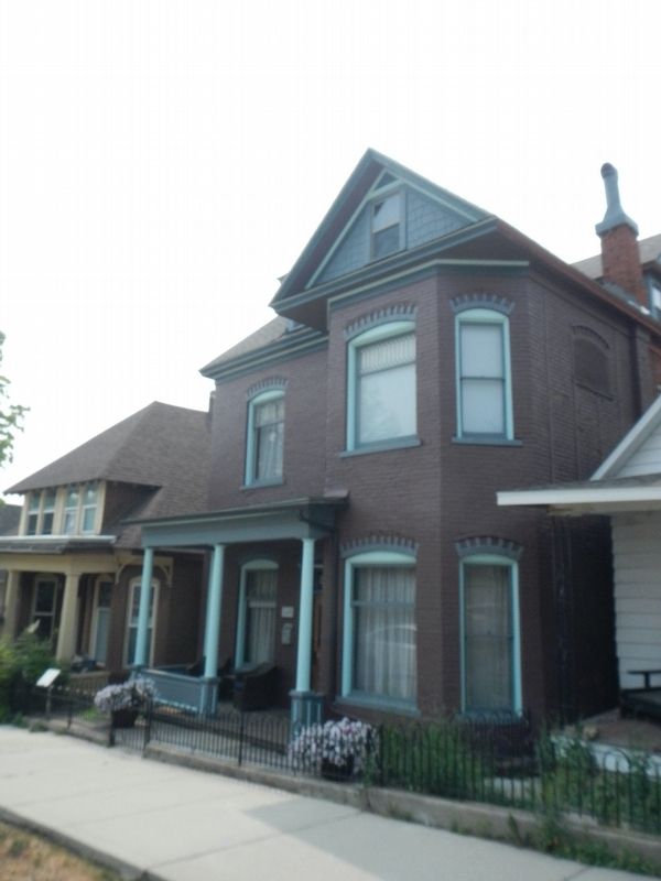 Harry W. Turner House and Marker image. Click for full size.