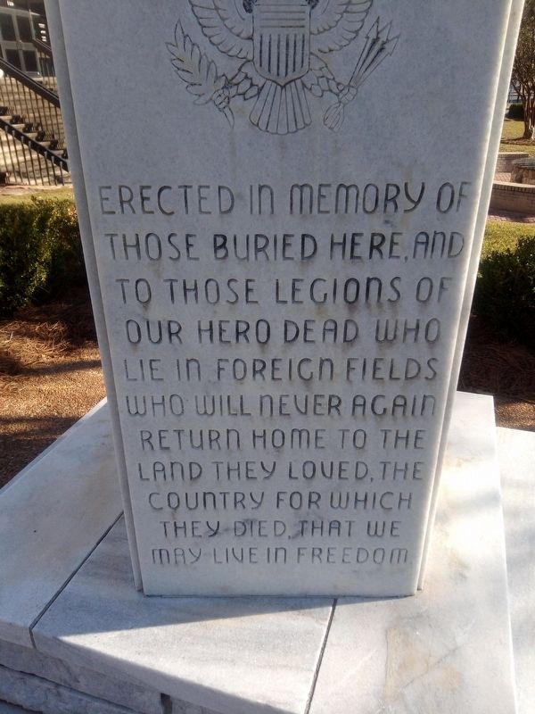A Memorial to the Heros. Click for full size. A Memorial to the Heros image. Click for full size.