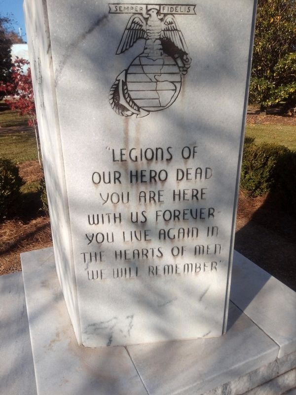 A Memorial to the Falling Marker. Click for full size. A Memorial to the Falling Marker image. Click for full size.