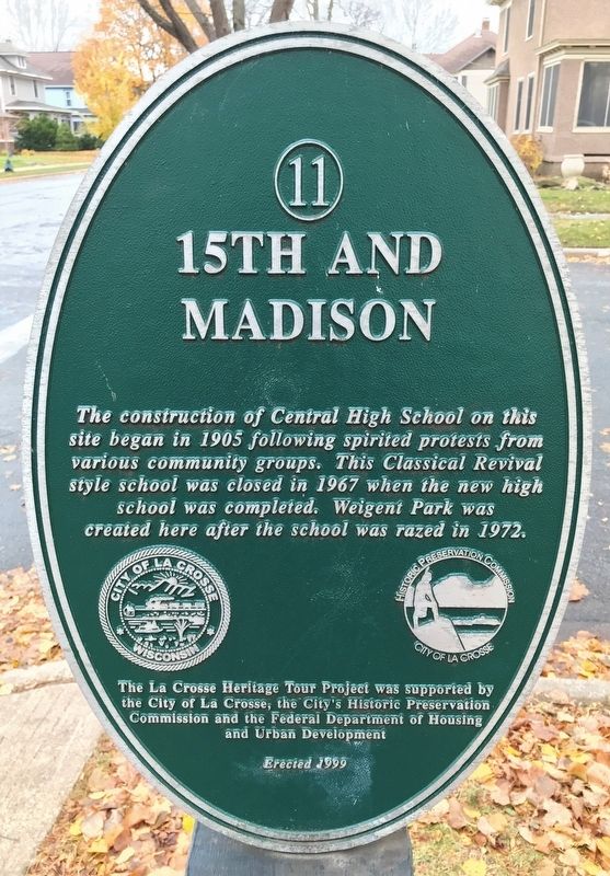 15th and Madison Marker. Click for full size. 15th and Madison Marker image. Click for full size.