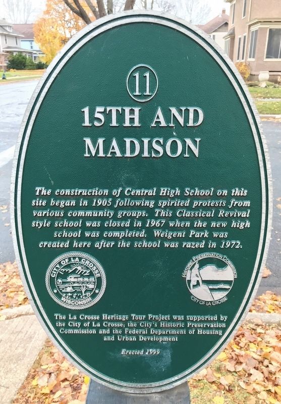 15th and Madison Marker image. Click for full size.