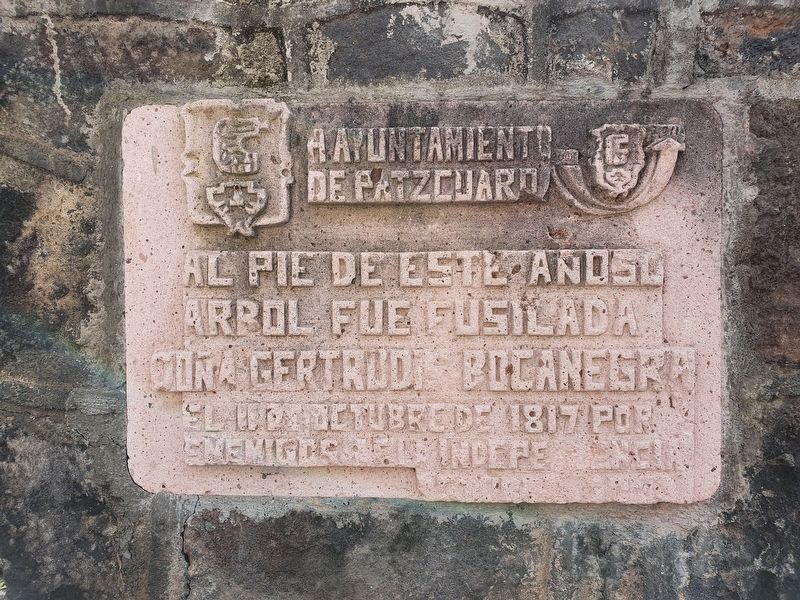 Execution of Gertrudis Bocanegra Marker image. Click for full size.