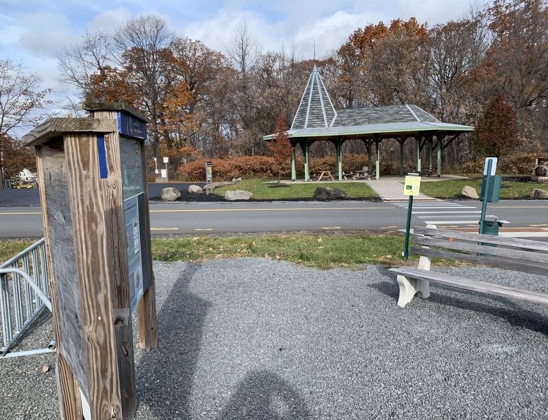 Rail Trail Pavilion. Click for full size. Rail Trail Pavilion image. Click for full size.