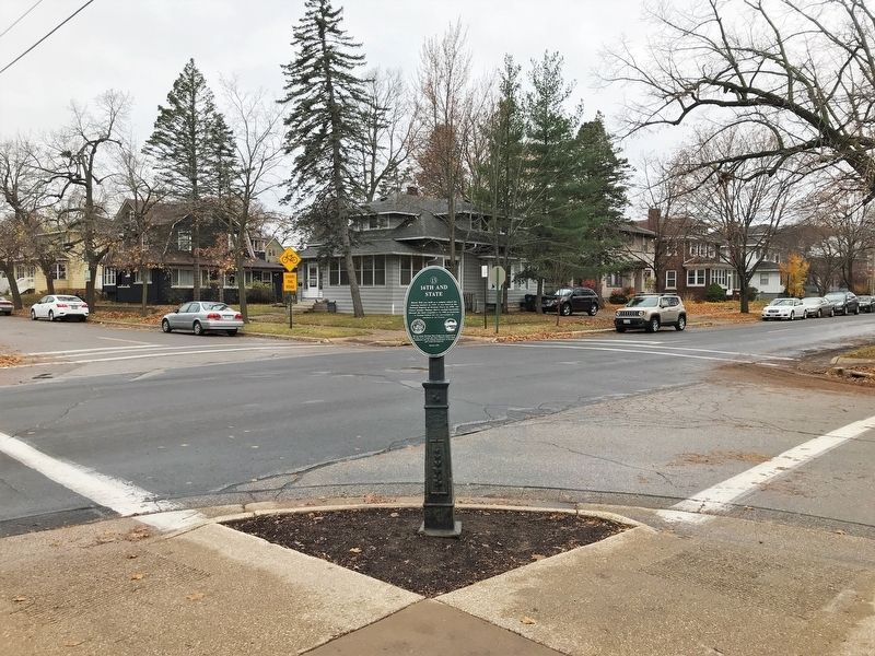 16th and State Marker. Click for full size. 16th and State Marker image. Click for full size.
