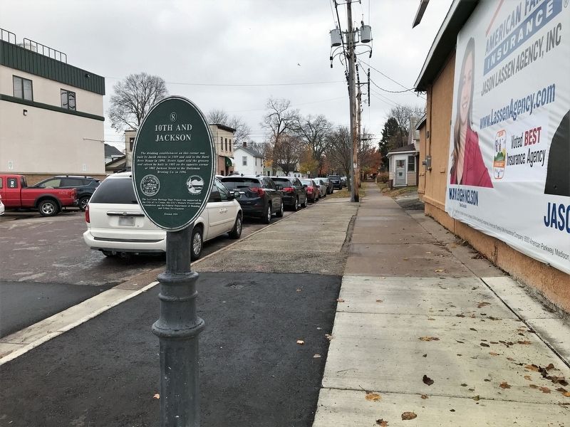 10th and Jackson Marker, from the north. Click for full size. 10th and Jackson Marker, from the north image. Click for full size.
