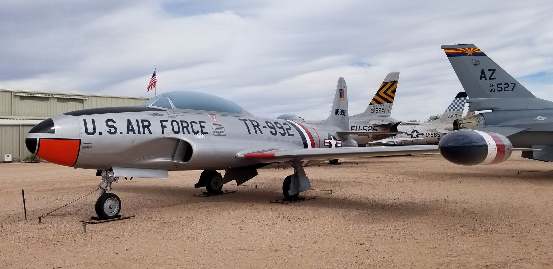 The Lockheed T-33A image. Click for full size.