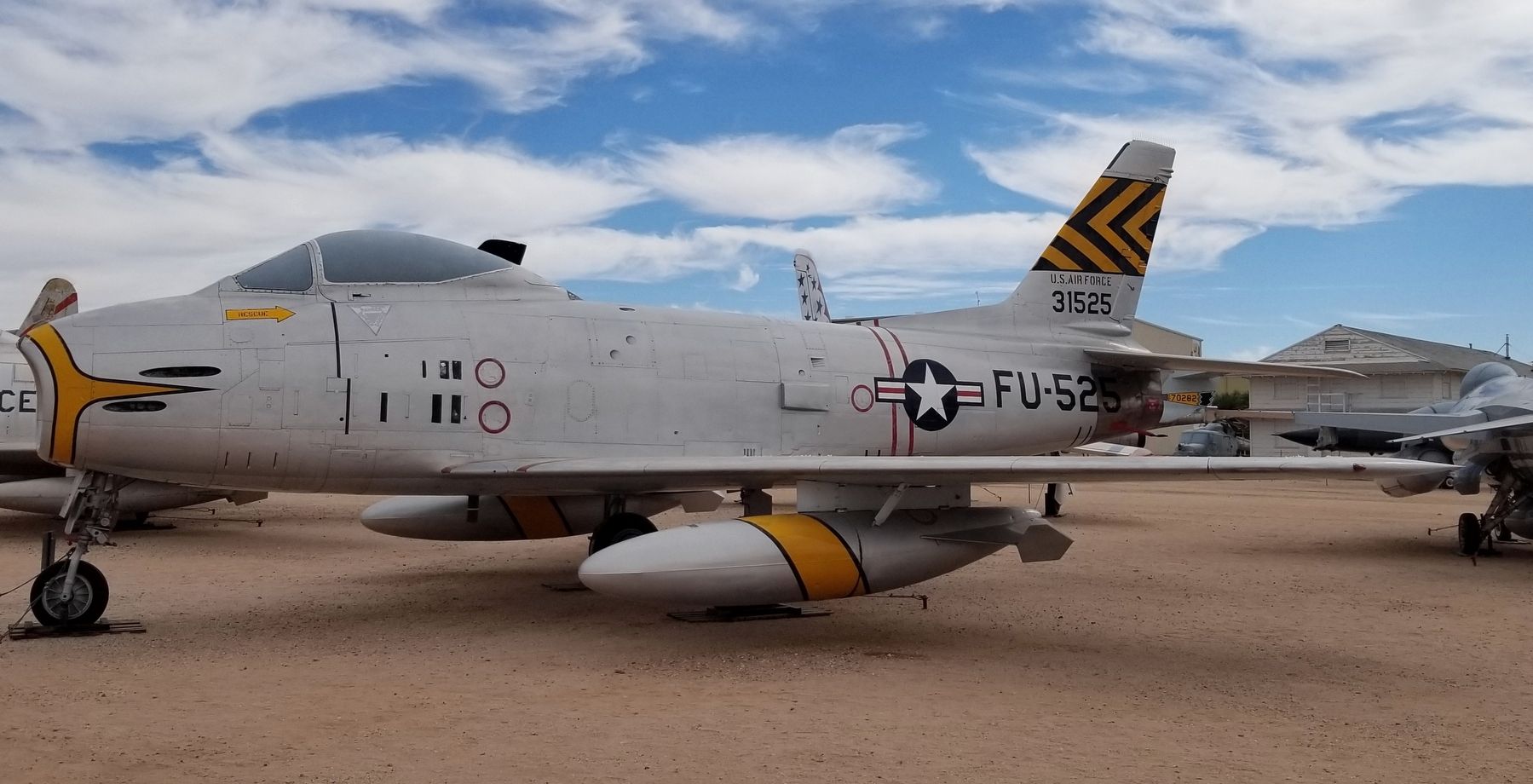 The North American F-86H. Click for full size. The North American F-86H image. Click for full size.