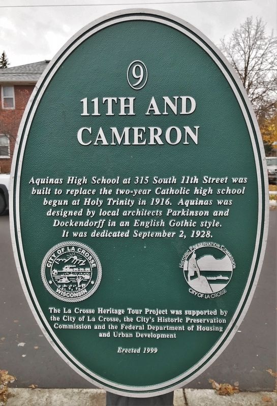 11th and Cameron Marker image. Click for full size.