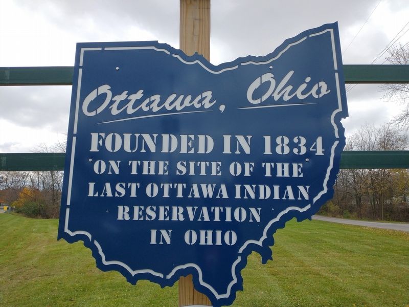 Ottawa, Ohio Marker image. Click for full size.