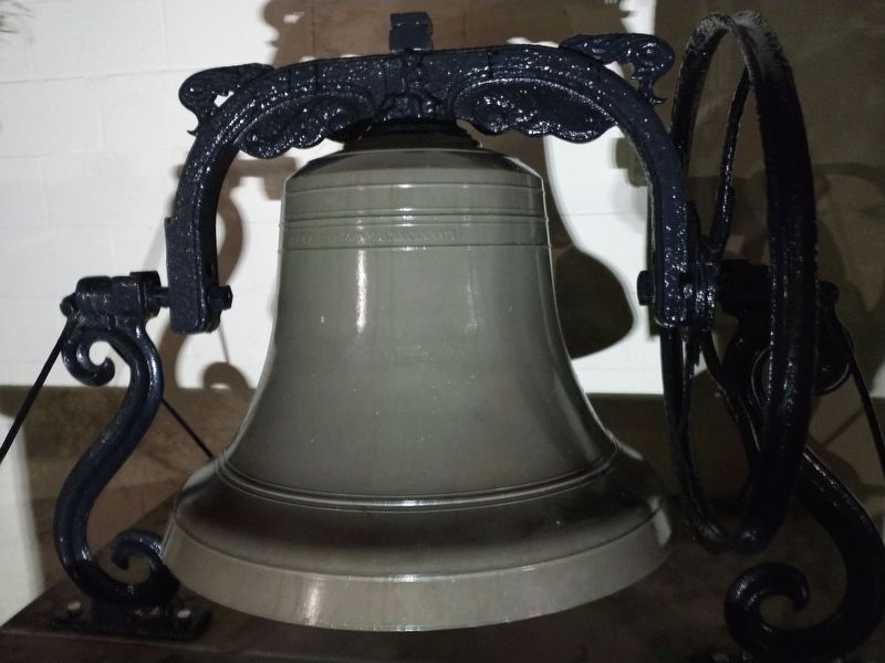 First Presbyterian Church Bell image. Click for full size.