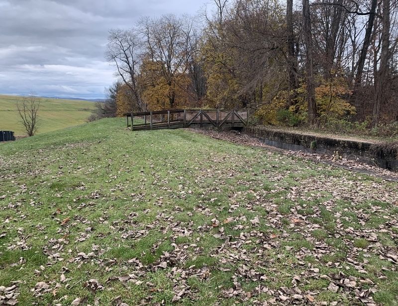 Remains of the Locks and Sluice.. Click for full size. Remains of the Locks and Sluice. image. Click for full size.