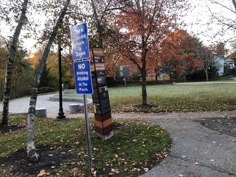 Bonney Park Marker image. Click for full size.