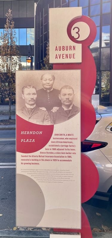 Herndon Plaza Marker image. Click for full size.