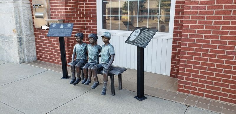 Leo Clement, Gerald Clement, and Alton Lou Clement Marker. Click for full size. Leo Clement, Gerald Clement, and Alton Lou Clement Marker image. Click for full size.