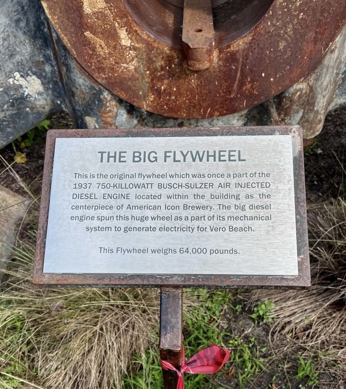 The Big Flywheel Marker image. Click for full size.