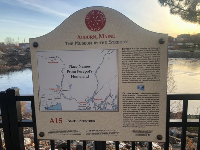 Amitgonpontook Marker image. Click for full size.