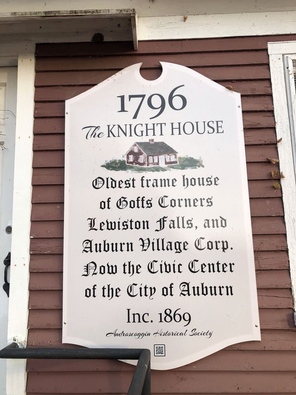 The Knight House Marker image. Click for full size.