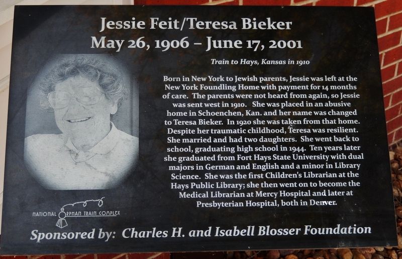 Jessie Feit / Teresa Bieker Marker image. Click for full size.