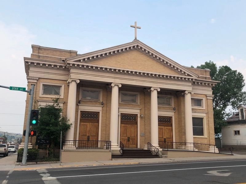 St. Joseph's Catholic Church and Marker image. Click for full size.