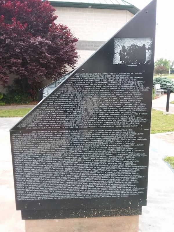 Williams County Korean War Memorial image. Click for full size.