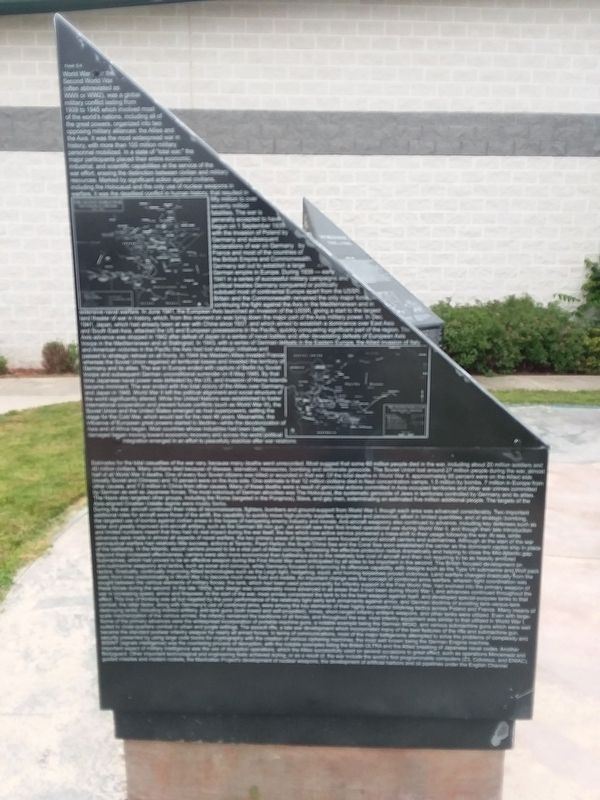 Williams County World War 2 Memorial image. Click for full size.