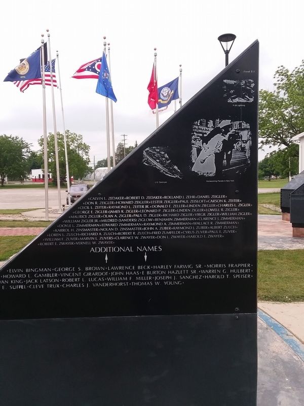 Williams County World War 2 Memorial image. Click for full size.