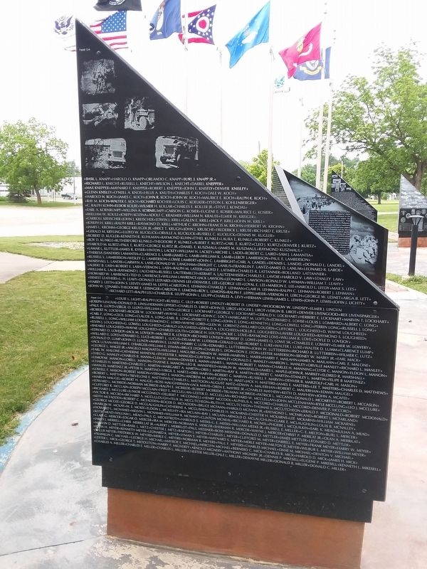 Williams County World War 2 Memorial image. Click for full size.