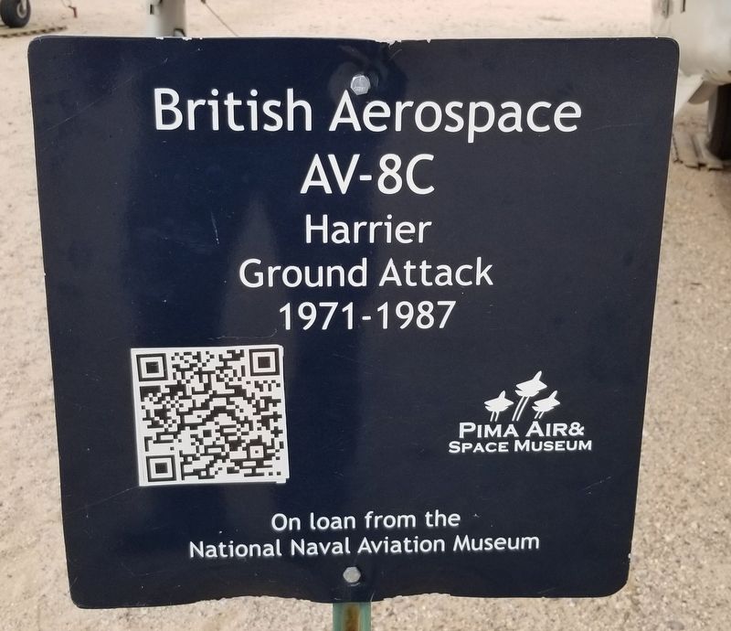 British Aerospace AV-8C Marker image. Click for full size.
