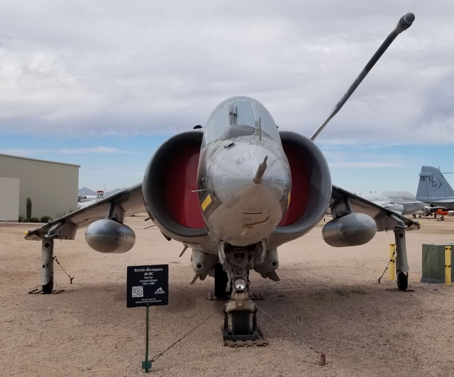 The British Aerospace AV-8C image. Click for full size.