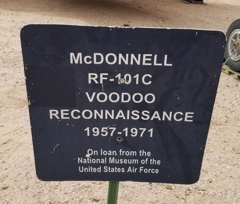 McDonnell RF-101C Voodoo Marker image. Click for full size.