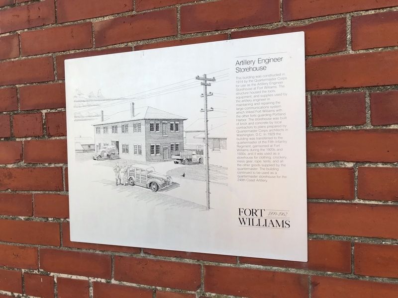 Artillery Engineer Storehouse Marker image. Click for full size.