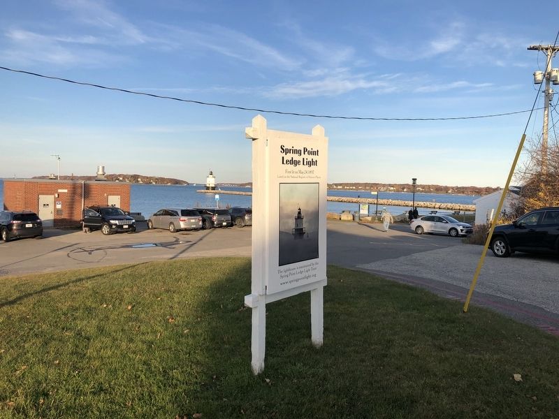 Spring Point Ledge Light Marker image. Click for full size.