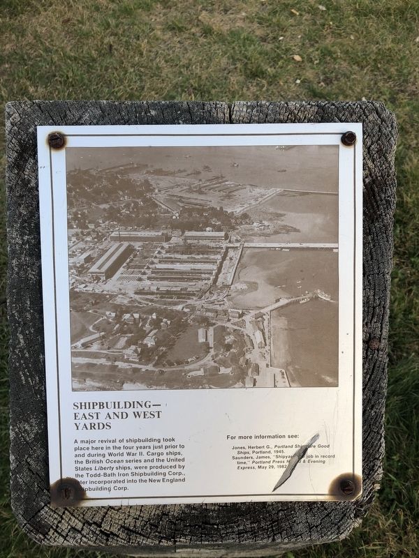 Shipbuilding Marker image. Click for full size.