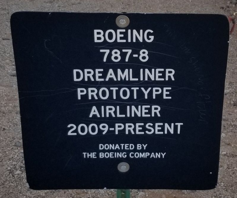 Boeing 787-8 Dreamliner Marker image. Click for full size.