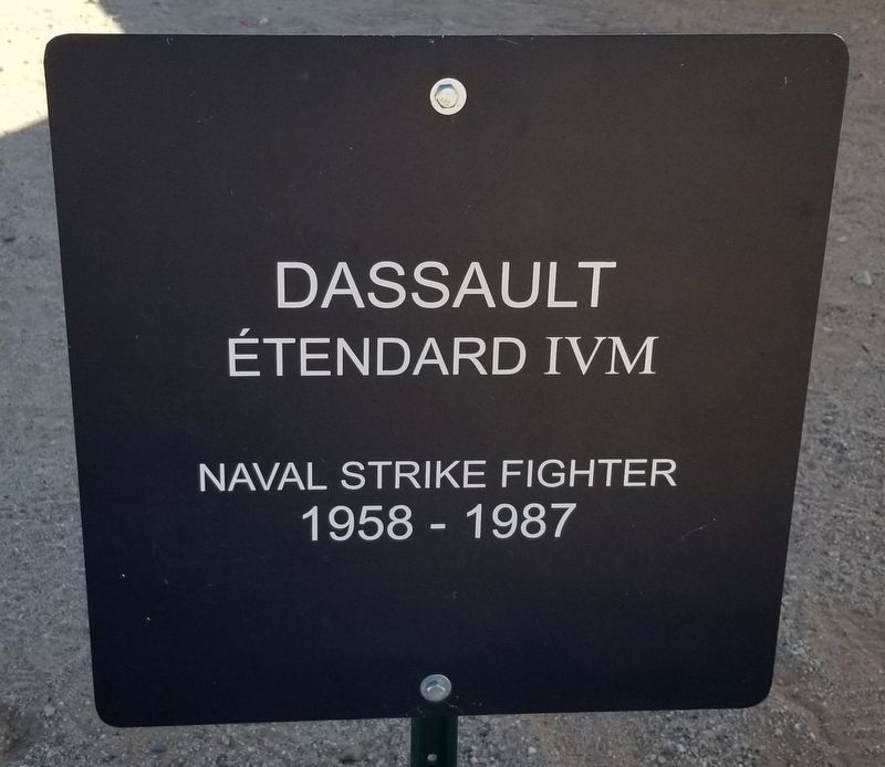 Dassault Étendard IVM Marker image. Click for full size.